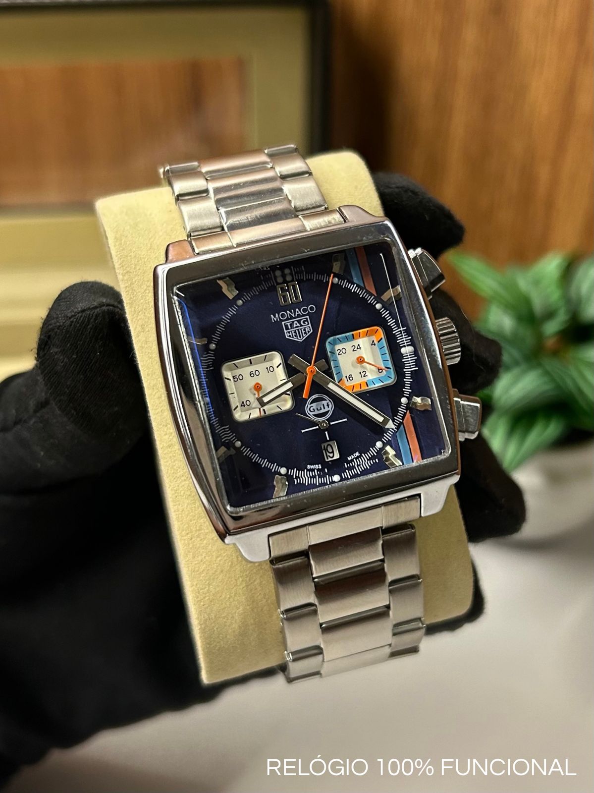 Relógio Monaco TAG Heuer Réplica Premium 1ª Linha