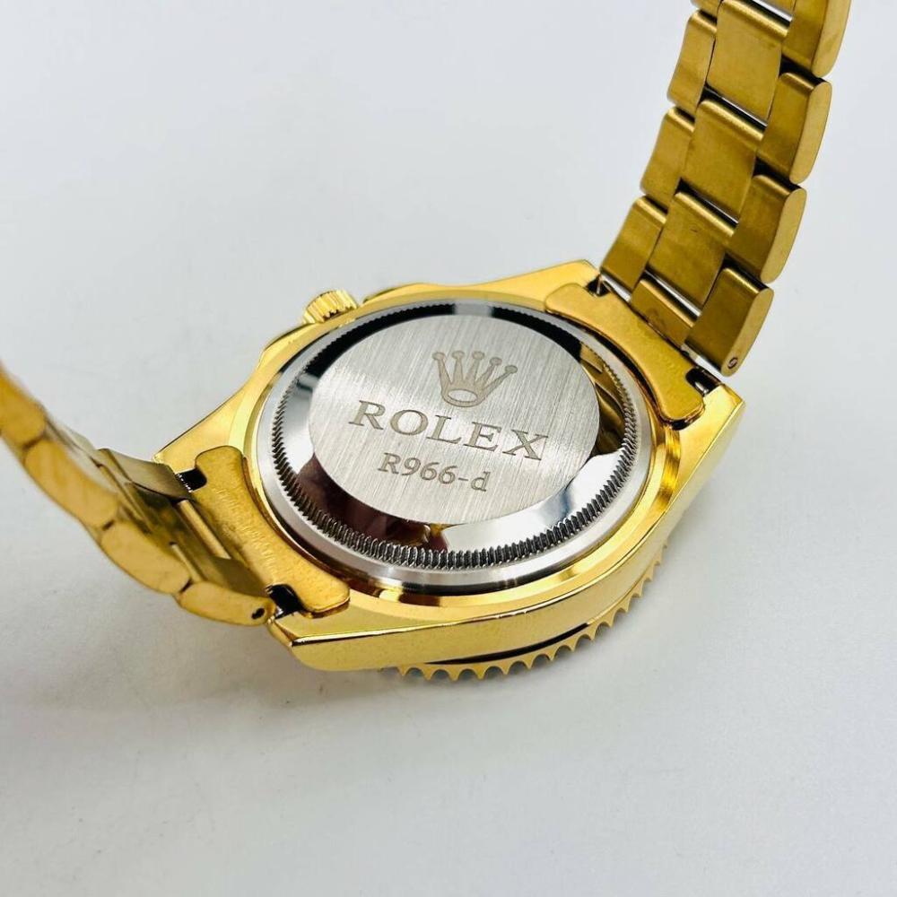 Relógio Rolex 1ª Linha Submariner Dourado e Verde
